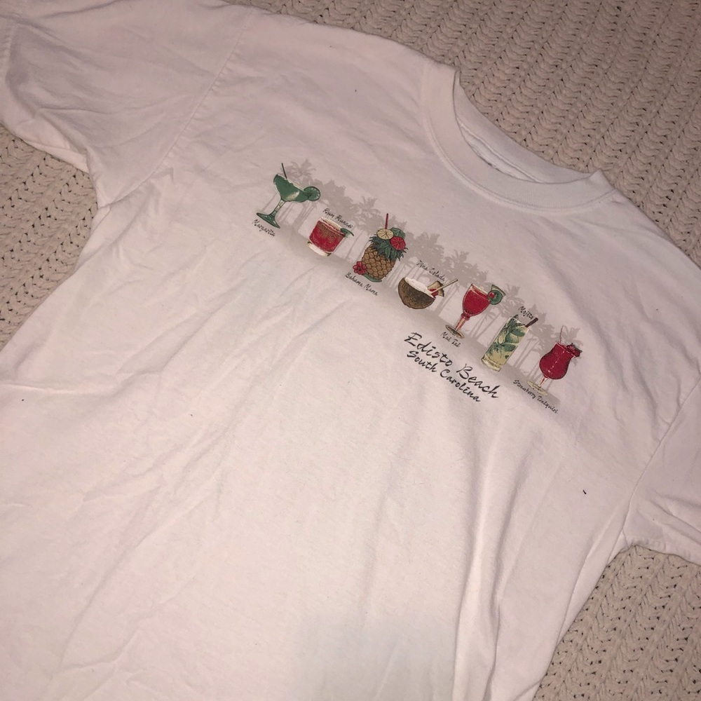 Edisto Beach SC Drink souvenir Graphic Tee
